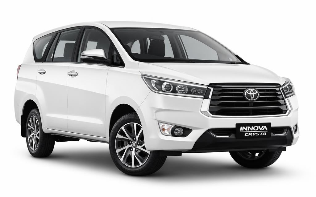 Innova Crysta — GoaFlyCabs fleet