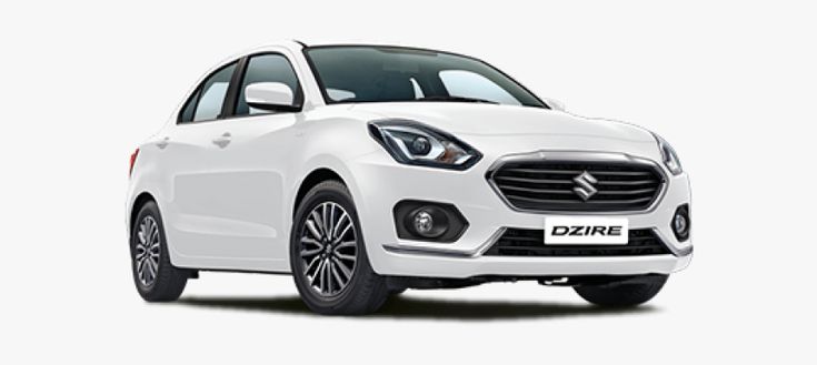 White Maruti Suzuki Dzire sedan for airport transfers in Goa